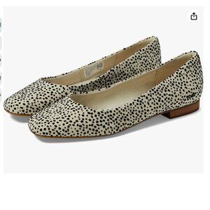 TOMS: BRIELLA FLATS: CHEETAH - SIZE 7